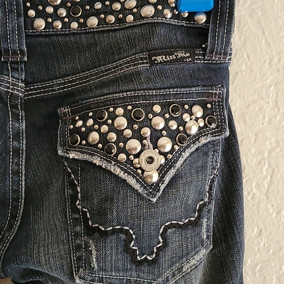 Miss Me Flared Jeans Size 26 33" - Picture 5 of 6